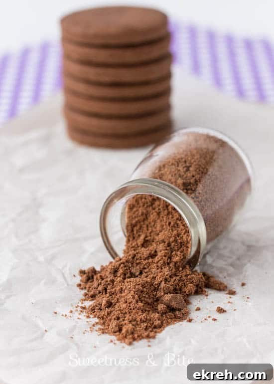 Gluten free chocolate cookie crumbs