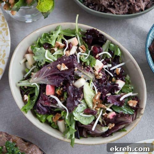 Fennel, Orange and Arugula Salad 6 green salad in a cream bowl