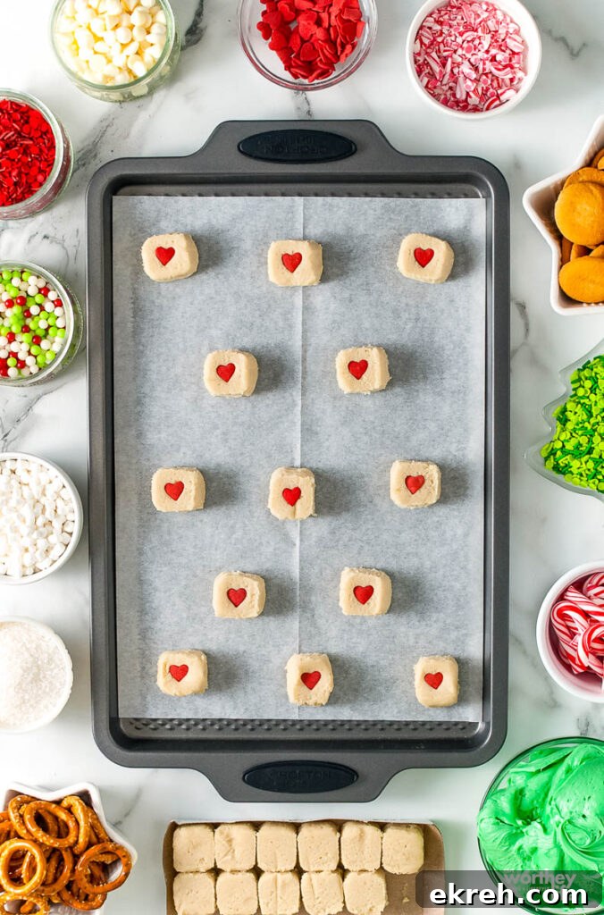 Directions on making the sugar cookies