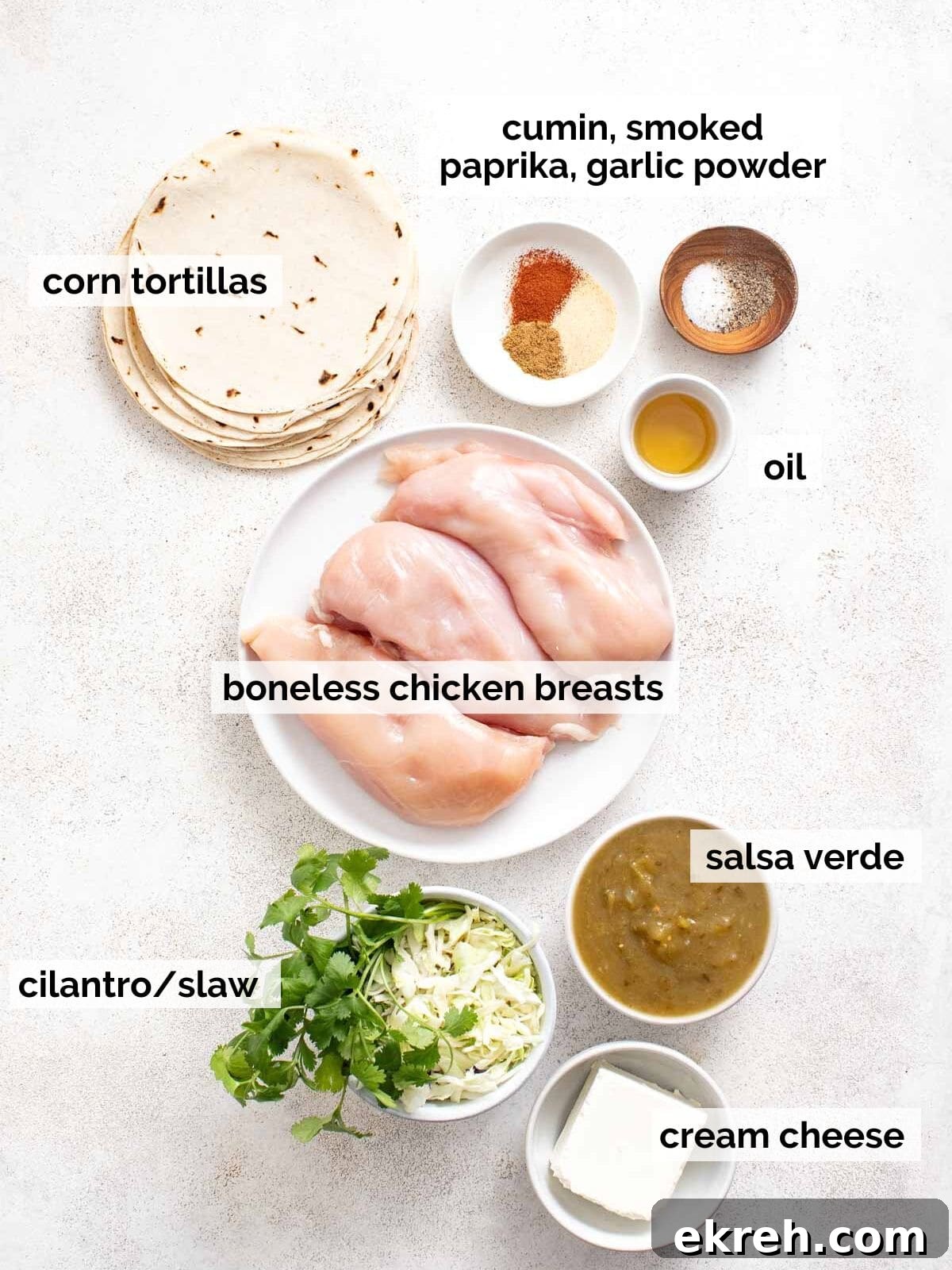How to Make Crispy Air Fryer Chicken Taquitos 3 Ingredients for homemade chicken taquitos.