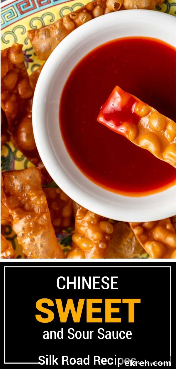 Homemade Sweet and Sour Sauce Recipe for Stir-Fries and Dipping 9 titled image (and shown) chinese sweet and sour sauce