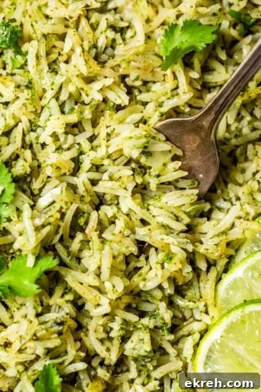 Instant Pot Brown Rice: Fluffy Every Time 3 cilantro lime rice