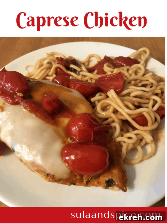 caprese chicken pin