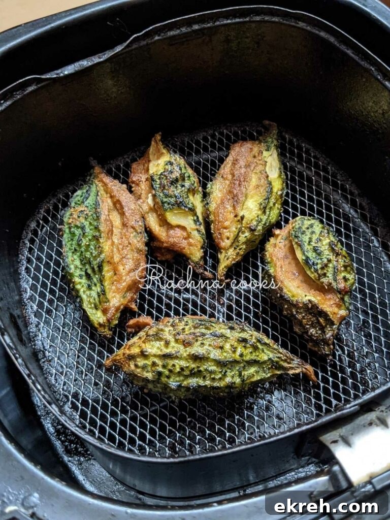 karelas air fried and ready to eat.