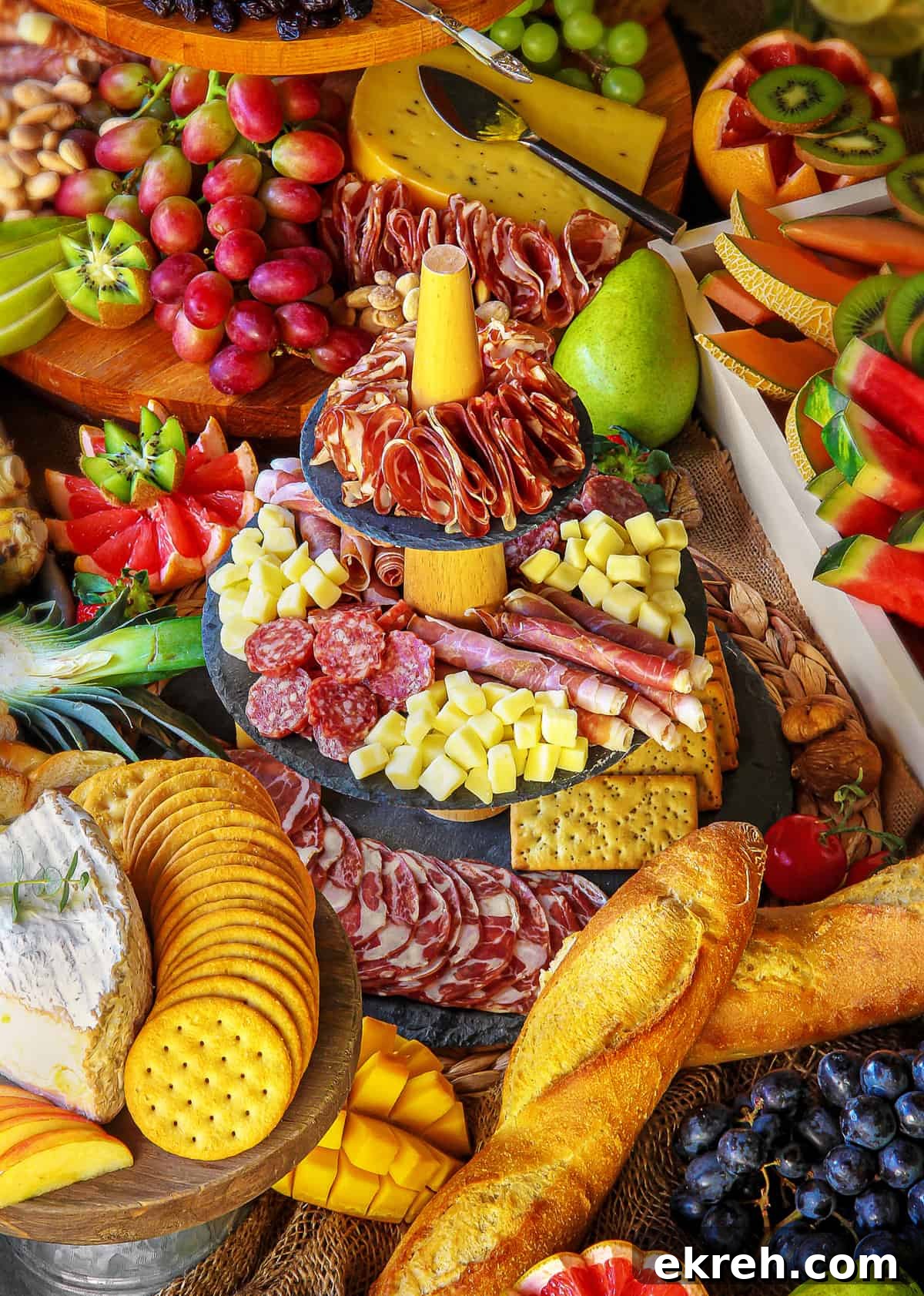 How to Build a Stunning Summer Grazing Table 5 Summer Grazing Table by The BakerMama