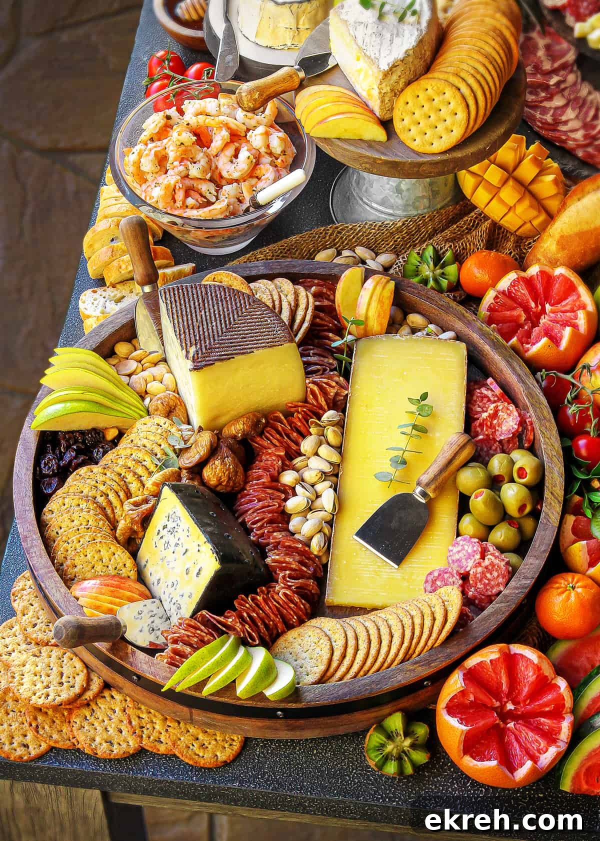 How to Build a Stunning Summer Grazing Table 8 Summer Grazing Table by The BakerMama
