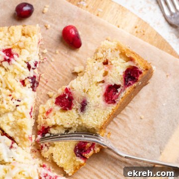 Cranberry Orange Coffee Cake