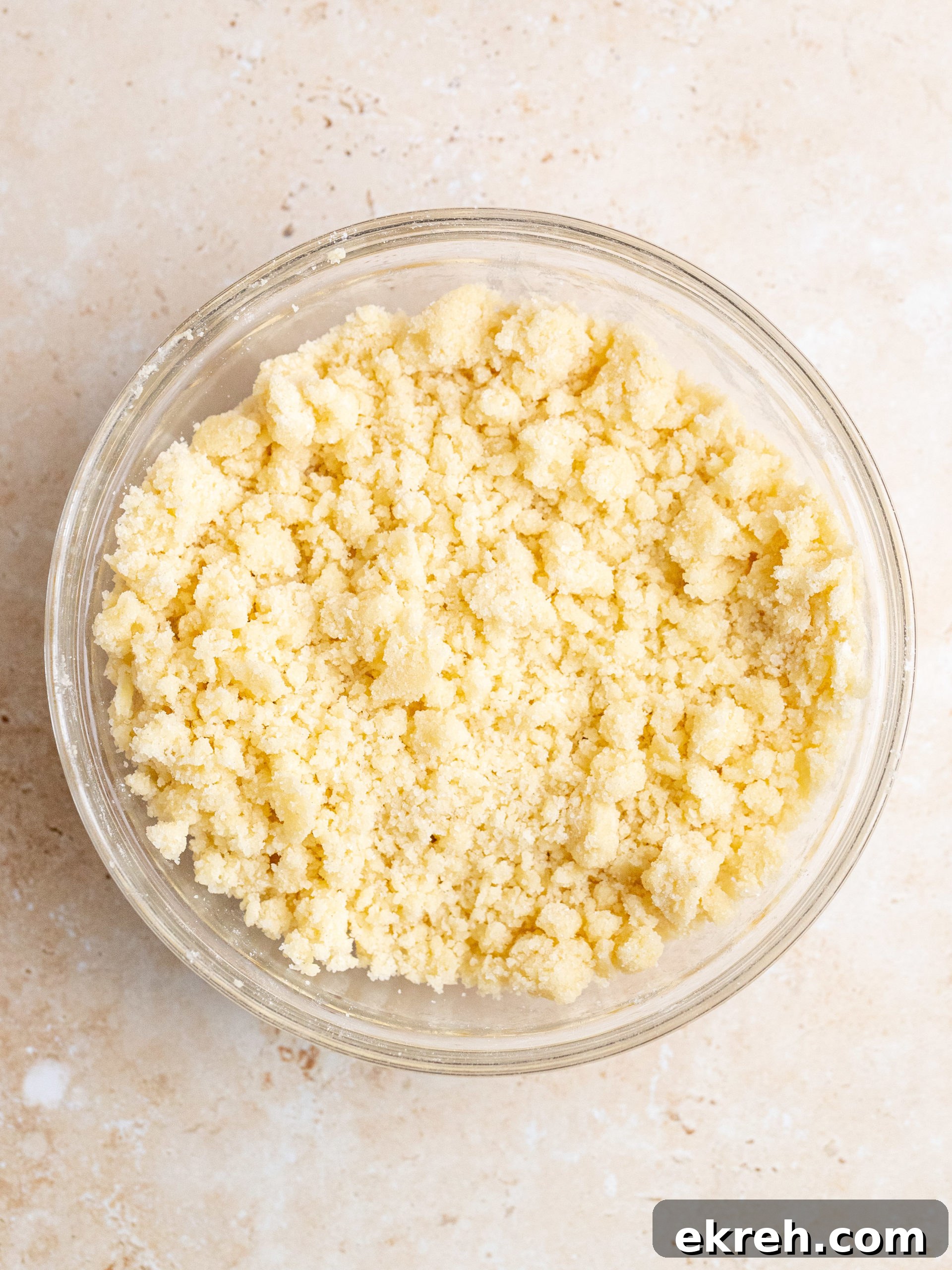 Mixing the batter