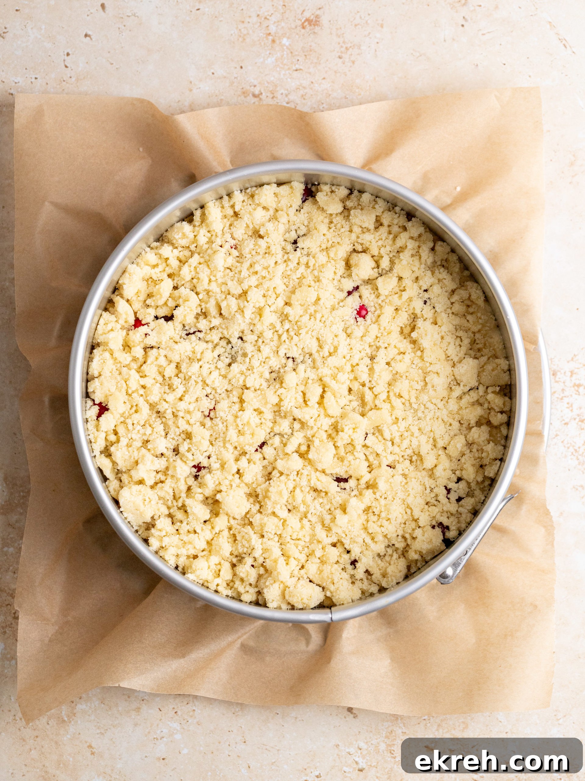 Crumble topping