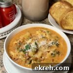 Spicy Italian Sausage Tortellini Soup