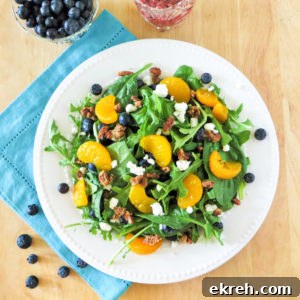 Blueberry and Orange Salad with Spiced Pecans Recipe 5 Blueberry Orange Salad
