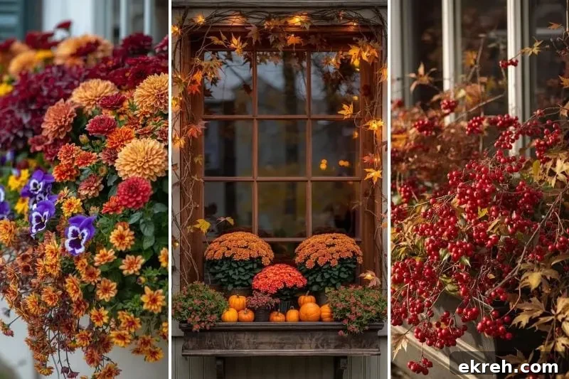 fall window box ideas