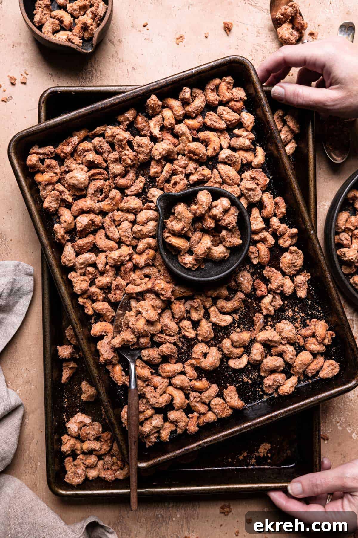 Candied Cashews recipe