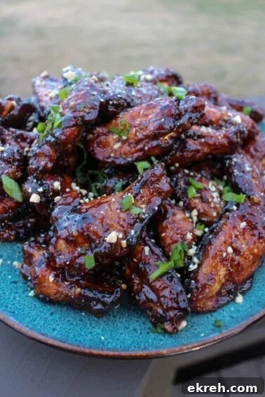 Smoked Peanut Butter and Jelly Wings