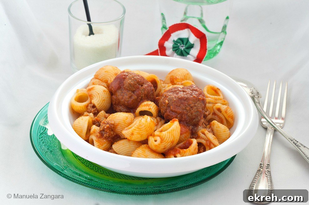 Pasta with Meatballs