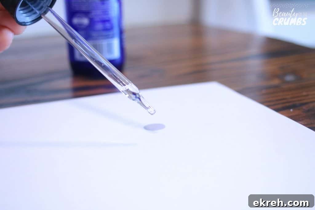 How to Spot Fake Essential Oils 8 essential oil paper test