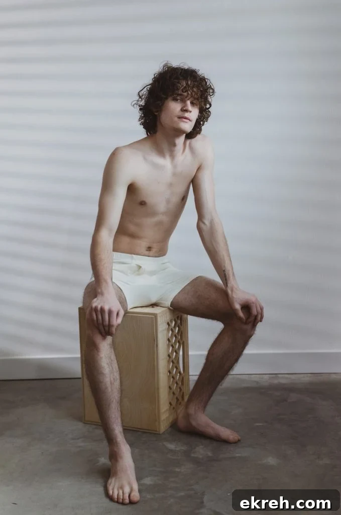 Hemp Underwear: Sustainable, Skin-Friendly Benefits 6 a man wearing HEMP underwear from Object Apparel