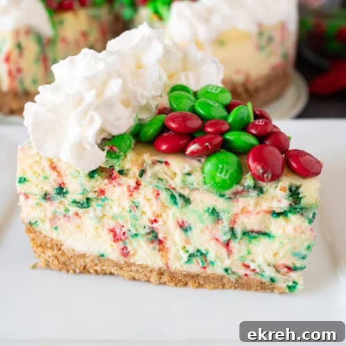 christmas cheesecake featured image