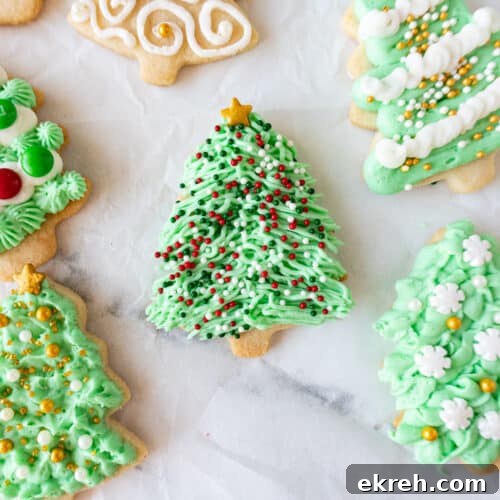 Christmas Tree Cookies featured image