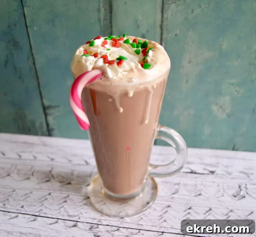Peppermint Hot Chocolate
