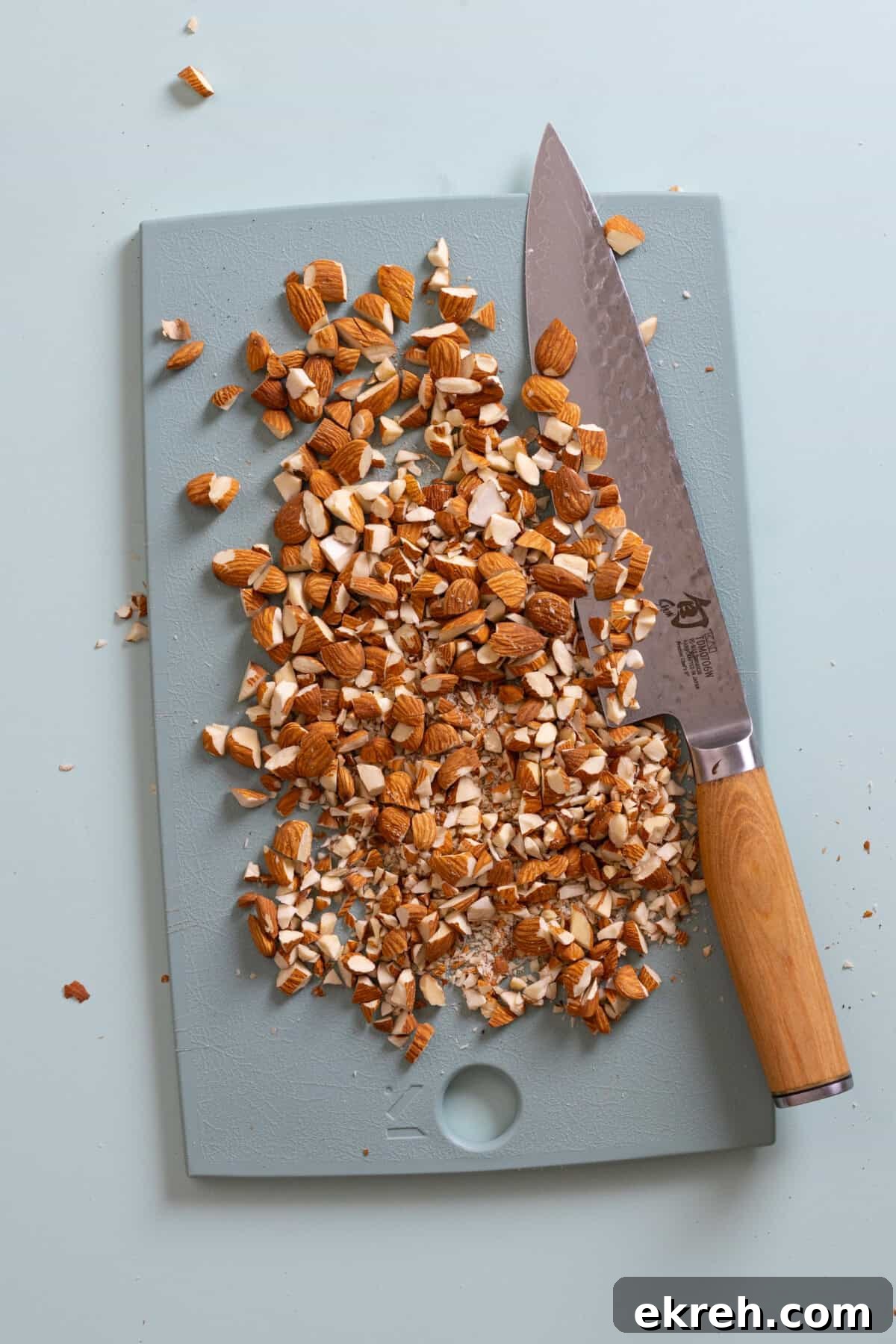 Fudgy Mocha Almond Brownies Recipe 5 chopped almonds