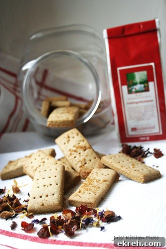Shortbread close-up