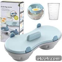 Microwave Egg Poacher-Steamer