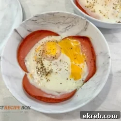 Microwaved bologna bowl