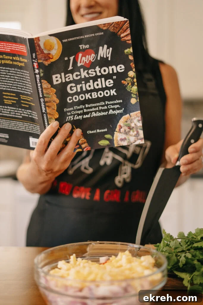The "I Love My Blackstone Griddle" Cookbook by Cheri Renee