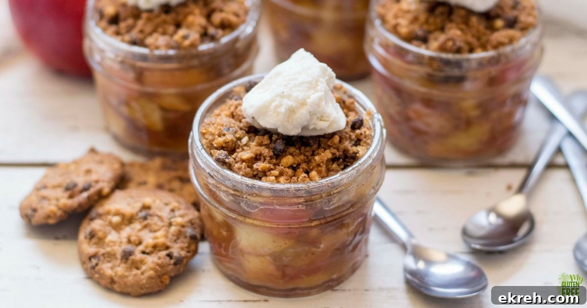 Single-Serve Gluten-Free Apple Crisp Ready in 20 Minutes 5 Quickand Easy Gluten Free Apple Crisp