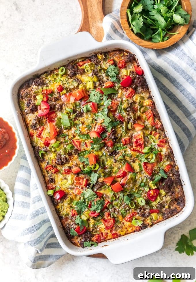 Casserole ready to serve