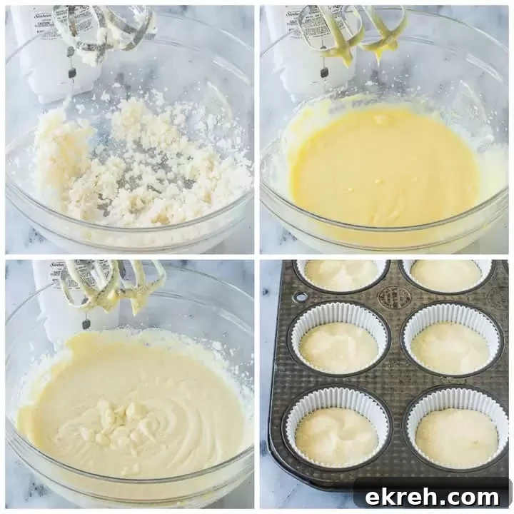 strawberry shortcake cupcakes step by step