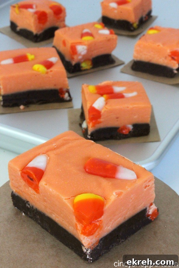 Candy Corn Fudge Recipe