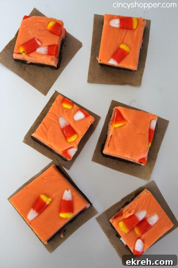 Candy Corn Fudge