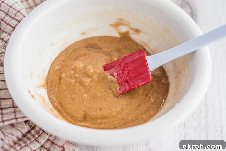 Peanuts mixed in hot brittle