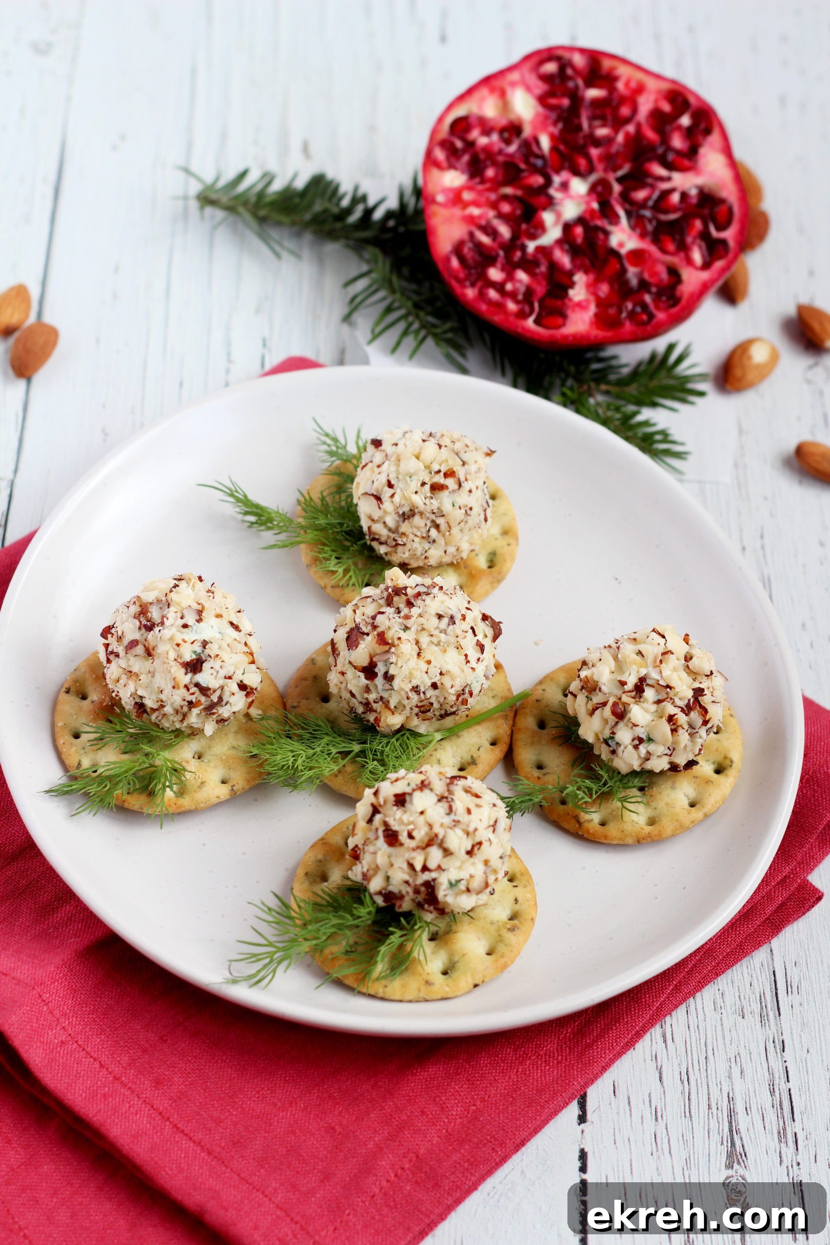 Creamy Cheese Ball Bites Recipe 2 mini balls from cheese