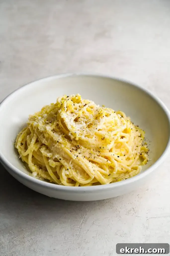 pasta al limone