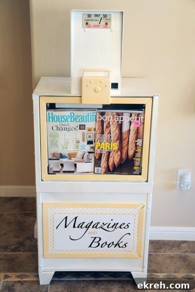 Upcycled Newspaper Bin from Zestuous