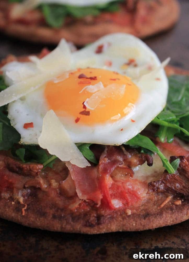 grilled-pita-pizzas-with-prosciutto-chanterelles-arugula-and-a-fried-egg-2