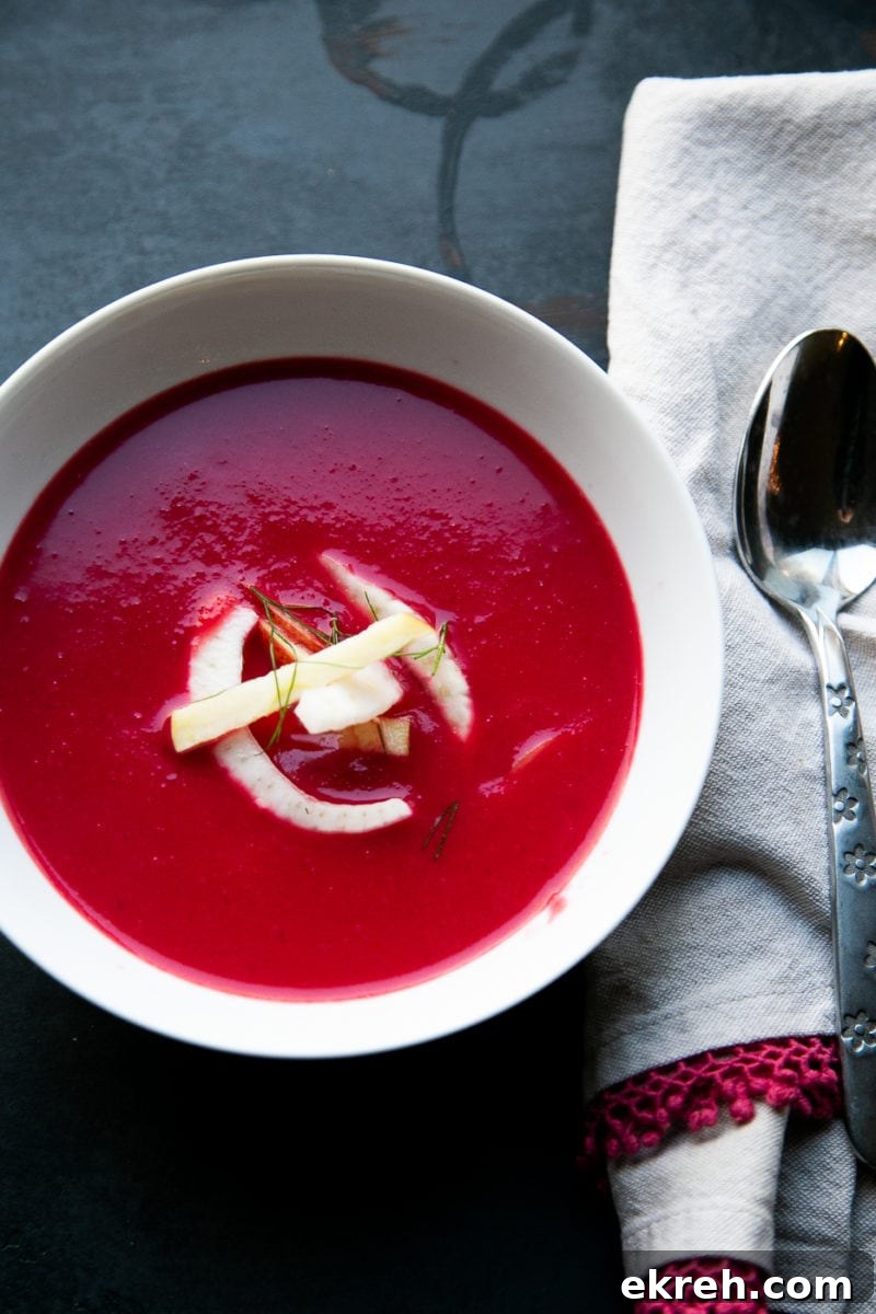 Pureed Beet Soup