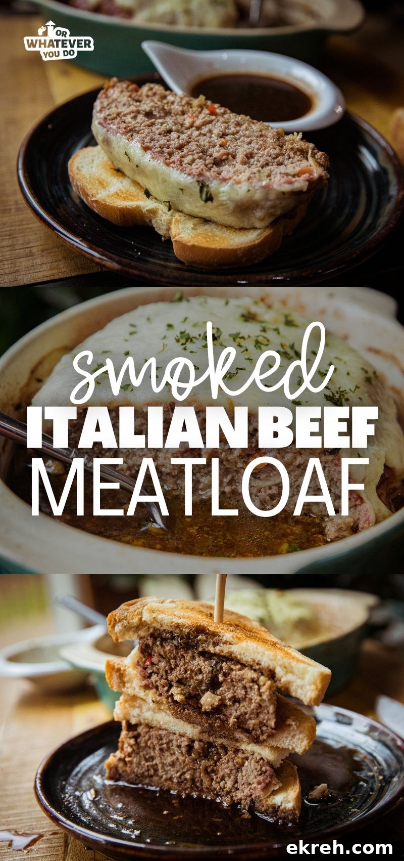 Smoked Italian Beef Meatloaf