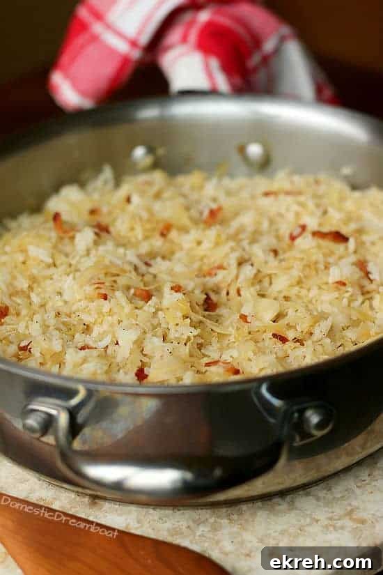 Deconstructed Cabbage Roll Skillet Recipe 4 Lazy Cabbage Rolls in pot