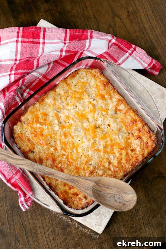 Deconstructed Cabbage Roll Skillet Recipe 7 Cheesy Hashbrown Casserole - Great as a side dish or breakfast