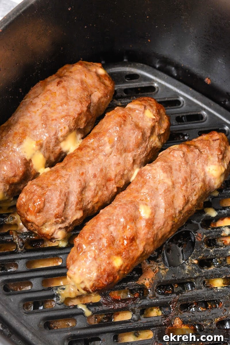 Keto Cheeseburger Dogs Recipe: Low-Carb Stuffed Hot Dogs 12 Keto Cheeseburger Dogs in the air fryer