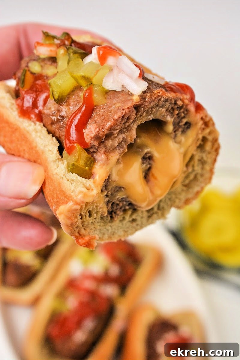 Keto Cheeseburger Dogs Recipe: Low-Carb Stuffed Hot Dogs 4 Keto Cheeseburger Dogs