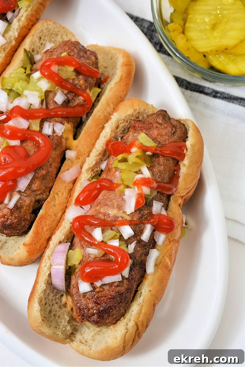 Keto Cheeseburger Dogs Recipe: Low-Carb Stuffed Hot Dogs 6 Keto Cheeseburger Dogs