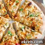 slices of thai pizza