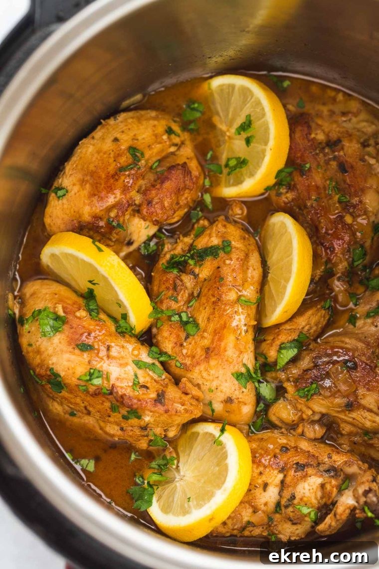 20 Affordable Keto Meals for Low-Cost Meal Prep 20 Instant Pot Lemon Garlic Chicken