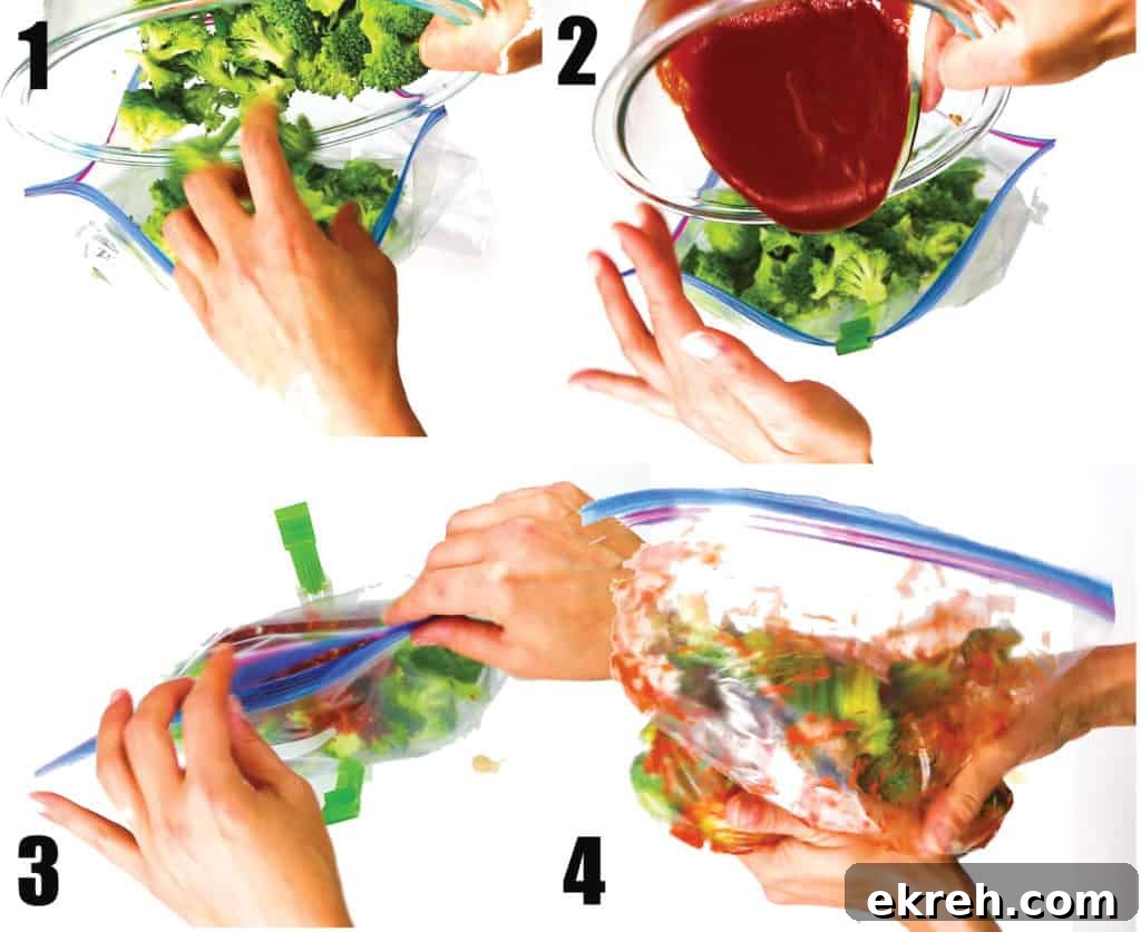 mixing sriracha sauce in a bowl