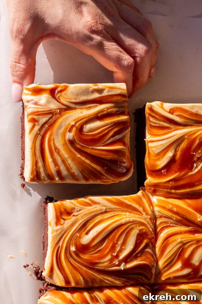 Sea Salt Caramel Brownies